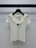 Chanel Women's Fashion Knitted T-shirt C81015