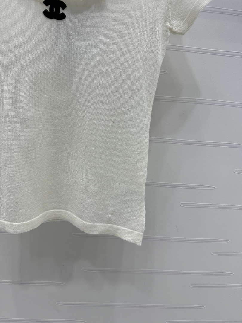 Chanel Women's Fashion Knitted T-shirt C81015