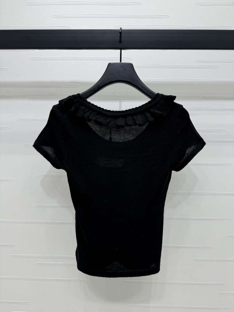 Chanel Women's Fashion Knitted T-shirt C81015