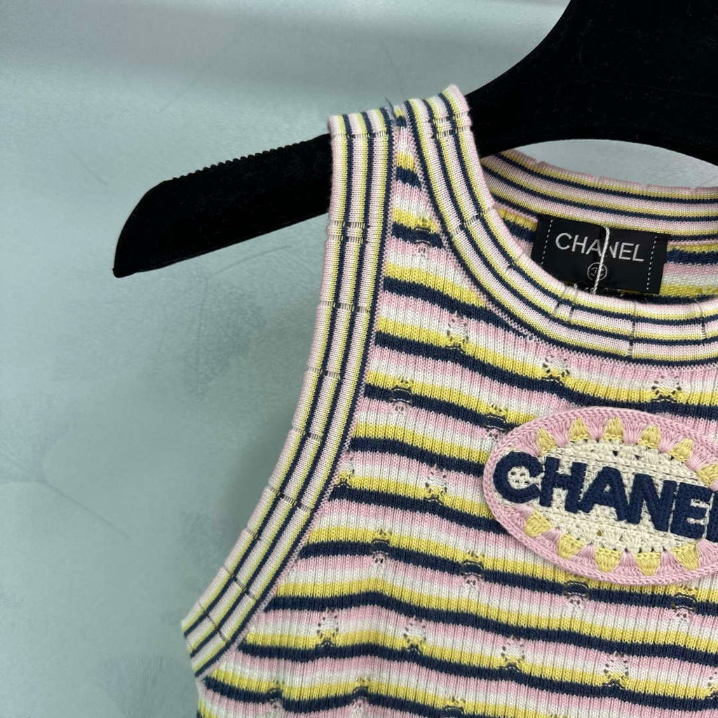 Chanel Women's Fashion Knitted T-shirt C81016
