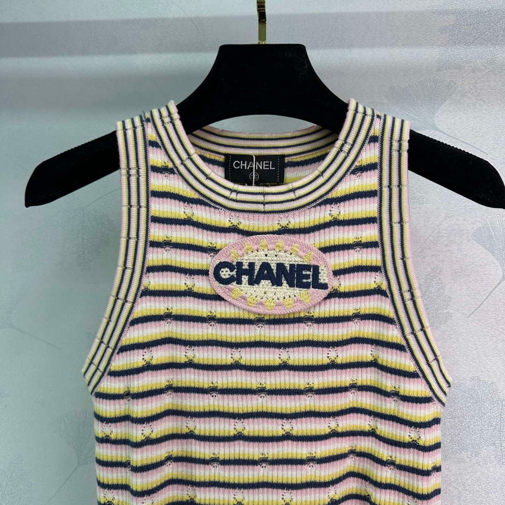 Chanel Women's Fashion Knitted T-shirt C81016