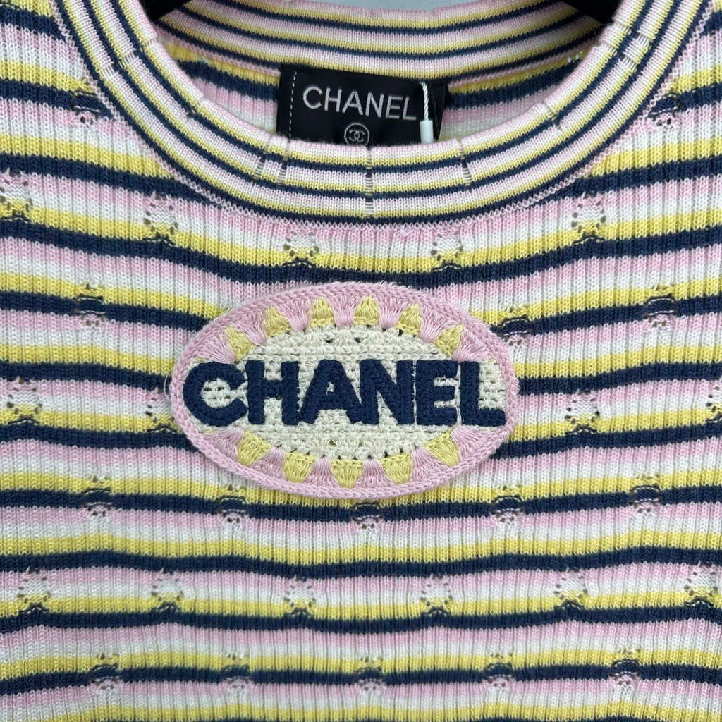 Chanel Women's Fashion Knitted T-shirt C81017