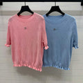 Chanel Women's Fashion Knitted T-shirt C81019 - S / shopify--color-pattern-og31ykwd - View 1