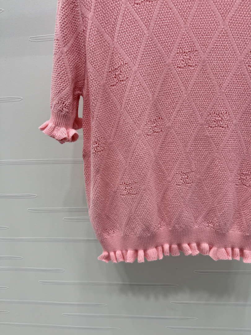 Chanel Women's Fashion Knitted T-shirt C81019