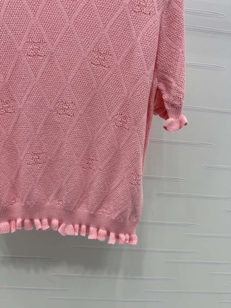 Chanel Women's Fashion Knitted T-shirt C81019