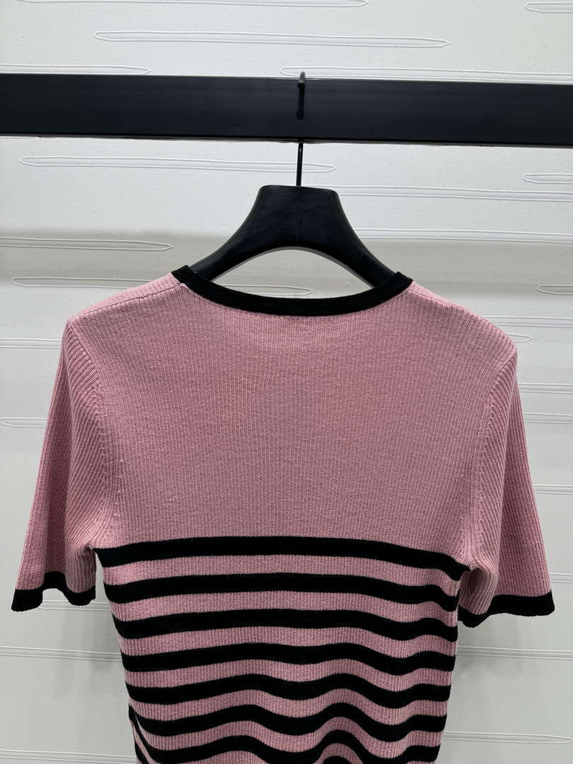 Chanel Women's Fashion Knitted T-shirt C81021
