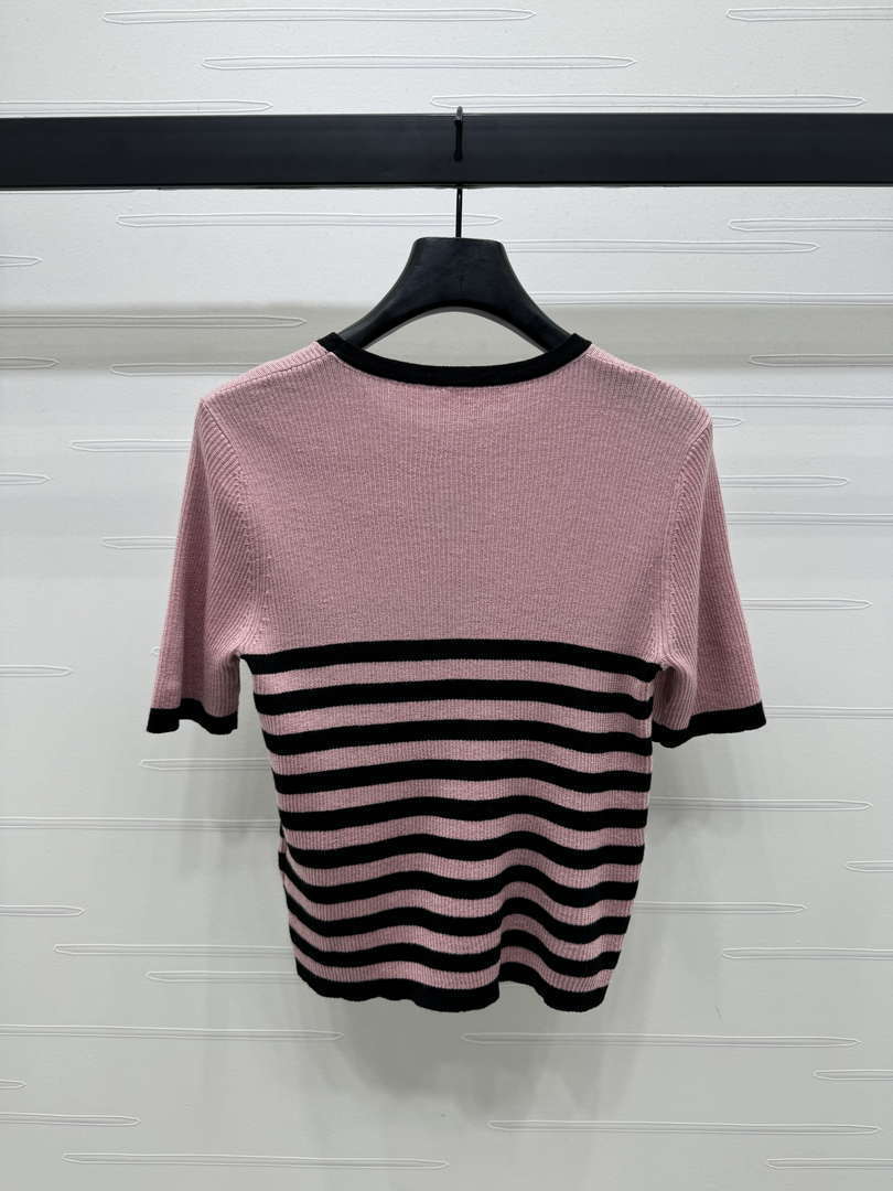 Chanel Women's Fashion Knitted T-shirt C81021