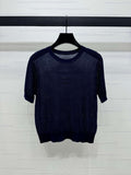 Chanel Women's Fashion Knitted T-shirt C81022