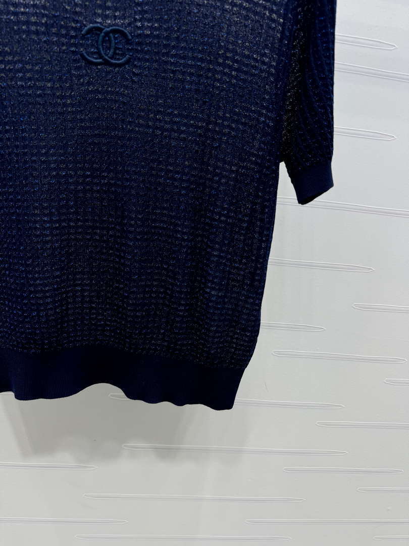 Chanel Women's Fashion Knitted T-shirt C81022