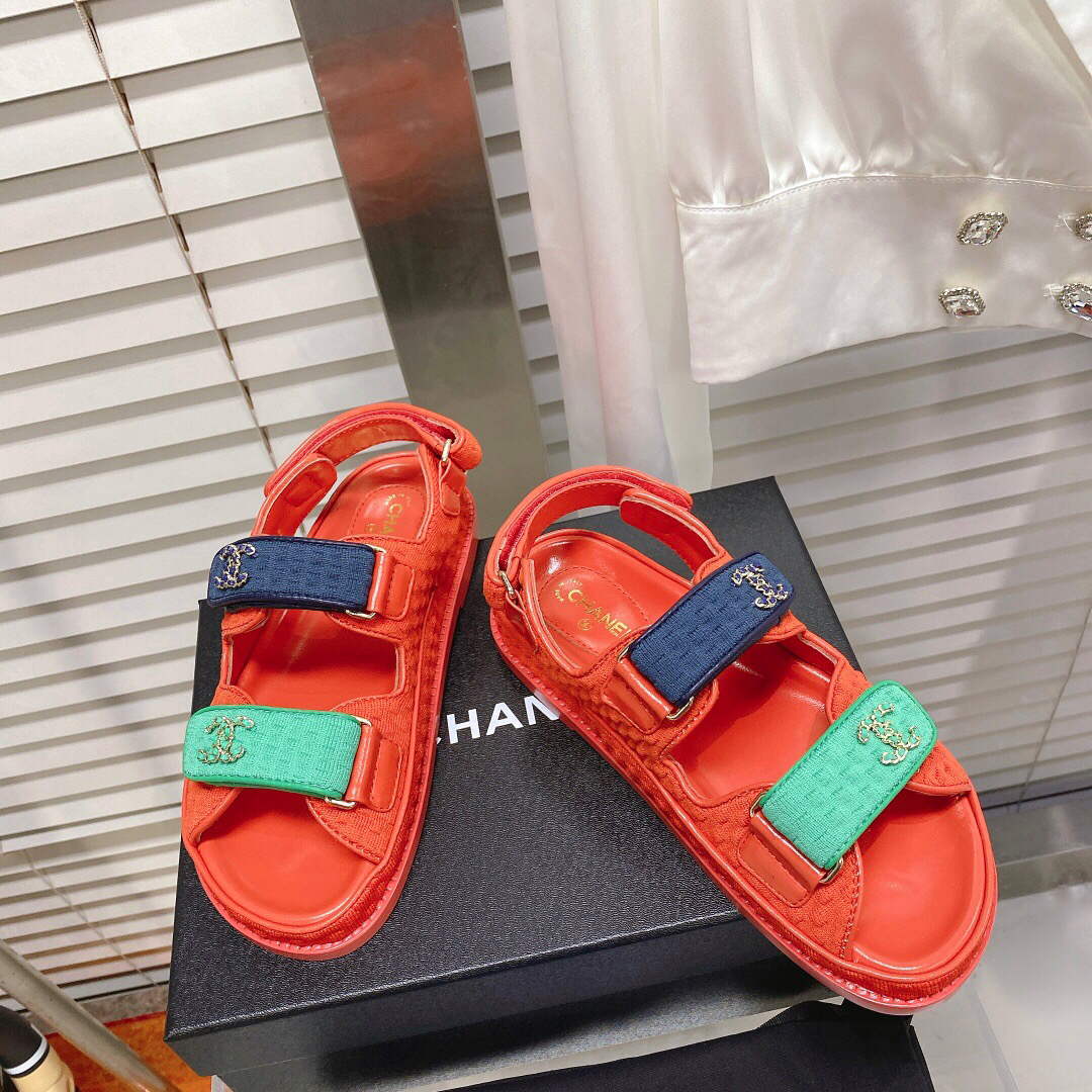 Chanel Women's fashion Knitwear Sandals G35928 - 34 - View 1