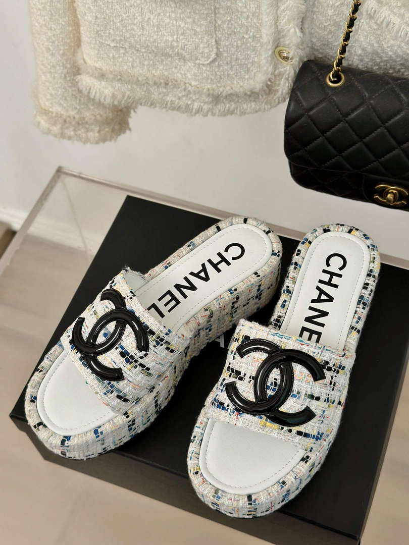 Chanel Women's fashion Knitwear Slippers C88103