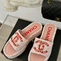 Chanel Women's fashion Knitwear Slippers C88104 - Euro 35=US 4 - View 1