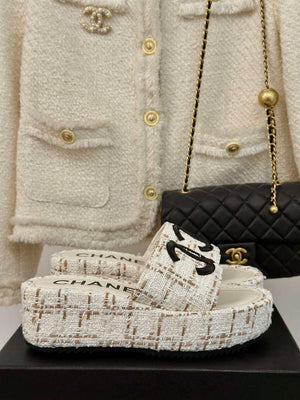 Chanel Women's fashion Knitwear Slippers C88105 - Euro 35=US 4 - View 2
