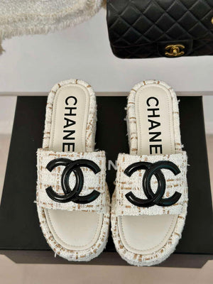 Chanel Women's fashion Knitwear Slippers C88105 - Euro 35=US 4 - View 4