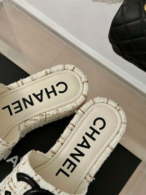 Chanel Women's fashion Knitwear Slippers C88105 - Euro 35=US 4 - View 8