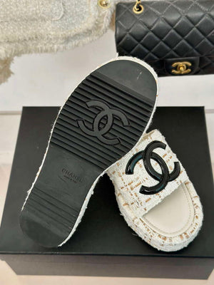 Chanel Women's fashion Knitwear Slippers C88105 - Euro 35=US 4 - View 9