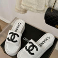Chanel Women's fashion Knitwear Slippers C88106 - Euro 35=US 4 - View 1