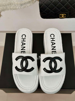 Chanel Women's fashion Knitwear Slippers C88106 - Euro 35=US 4 - View 4