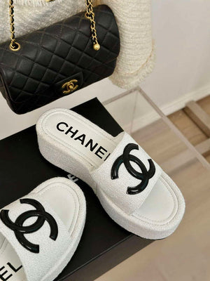 Chanel Women's fashion Knitwear Slippers C88106 - Euro 35=US 4 - View 5