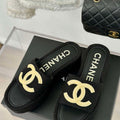 Chanel Women's fashion Knitwear Slippers C88107 - Euro 35=US 4 - View 1