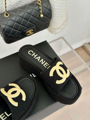 Chanel Women's fashion Knitwear Slippers C88107 - Euro 35=US 4 - View 5