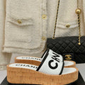 Chanel Women's fashion Knitwear Slippers C88109 - Euro 35=US 4 - View 1