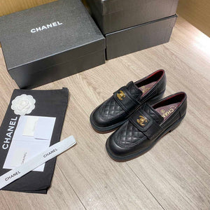 Chanel Women's Fashion Loafers Calfskin C90307 - 35 - View 3
