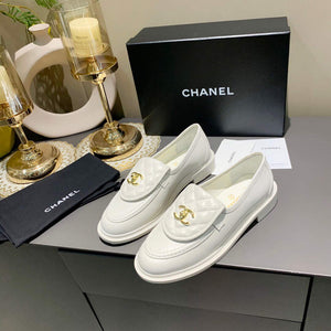 Chanel Women's Fashion Loafers Calfskin C90305 - 35 - View 6