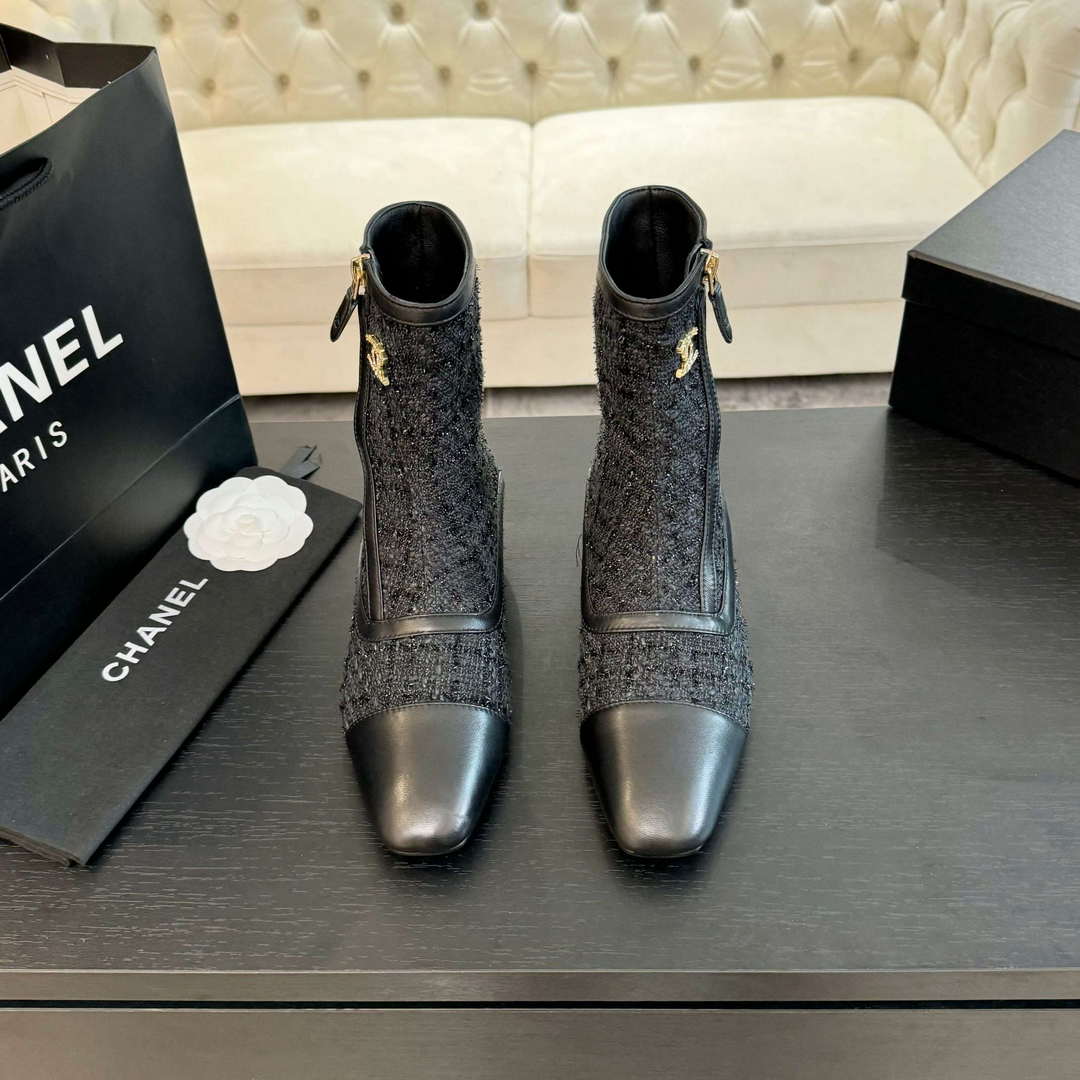 Chanel Women's Fashion Martin Boots C90291 - Euro 35=US 4 - View 2