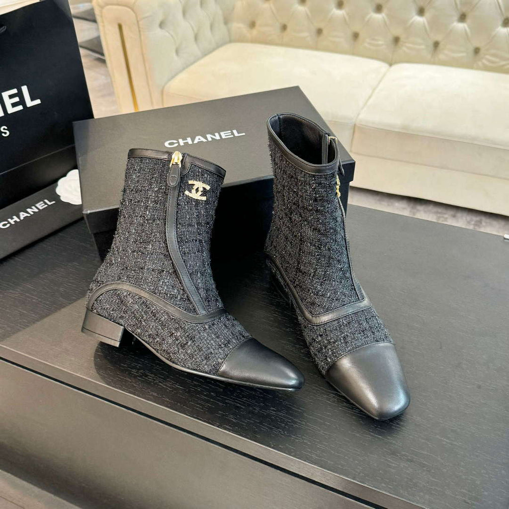 Chanel Women's Fashion Martin Boots C90291
