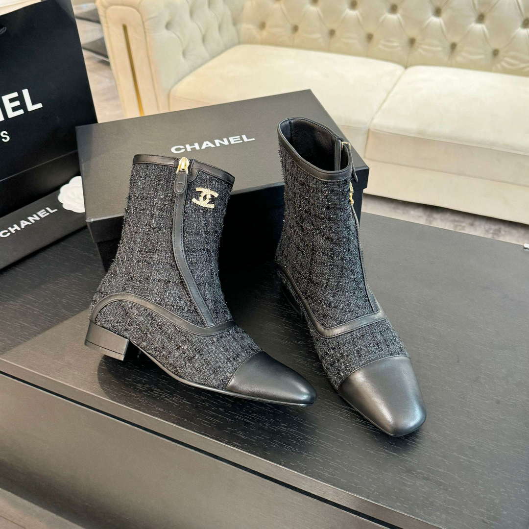 Chanel Women's Fashion Martin Boots C90291