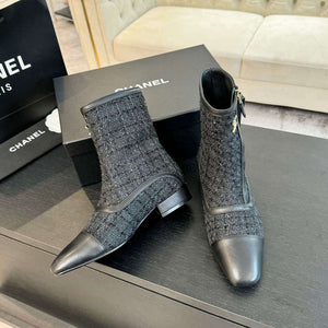 Chanel Women's Fashion Martin Boots C90291 - Euro 35=US 4 - View 3