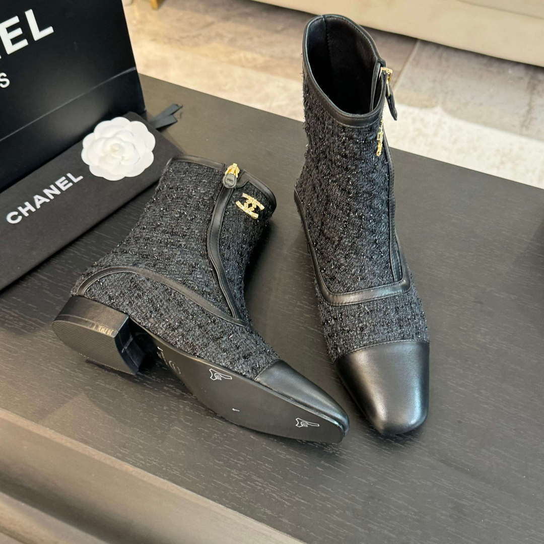 Chanel Women's Fashion Martin Boots C90291