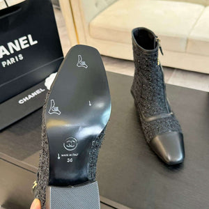 Chanel Women's Fashion Martin Boots C90291 - Euro 35=US 4 - View 6