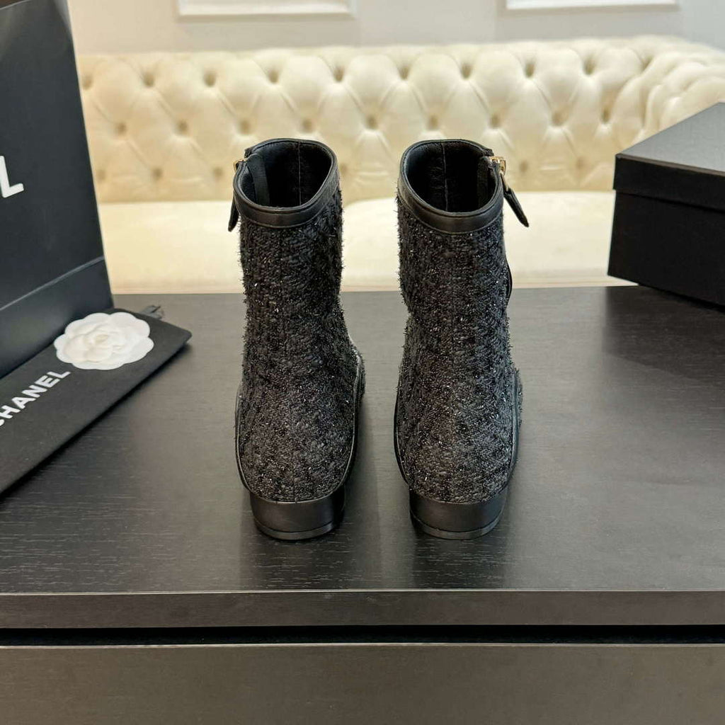 Chanel Women's Fashion Martin Boots C90291