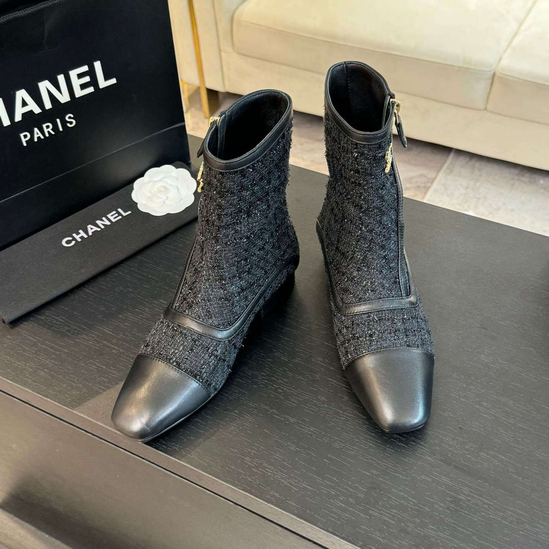Chanel Women's Fashion Martin Boots C90291
