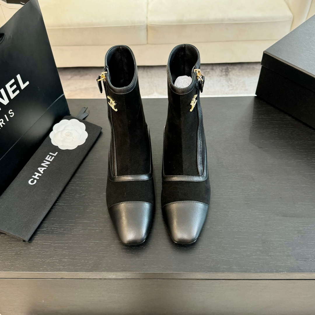 Chanel Women's Fashion Martin Boots C90292 - Euro 35=US 4 - View 2