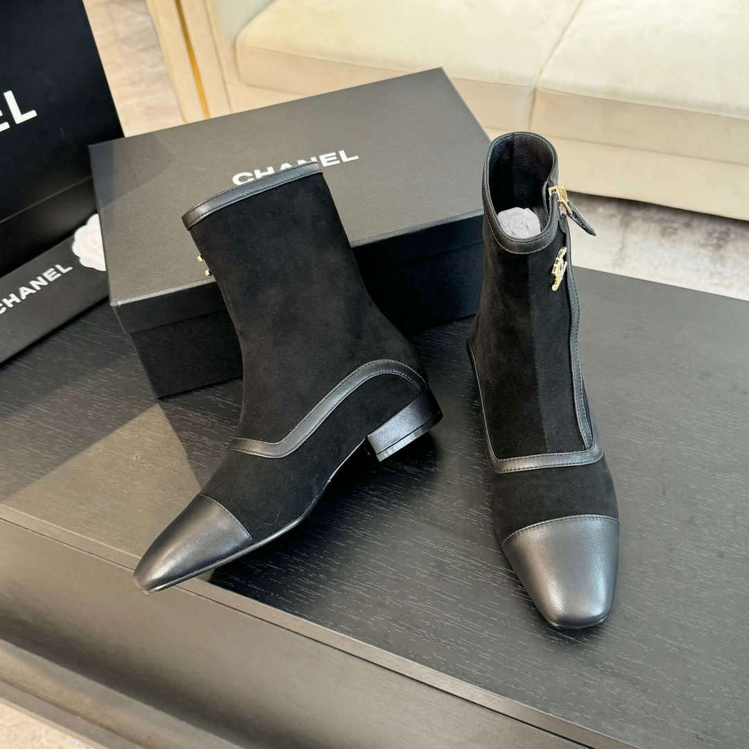 Chanel Women's Fashion Martin Boots C90292