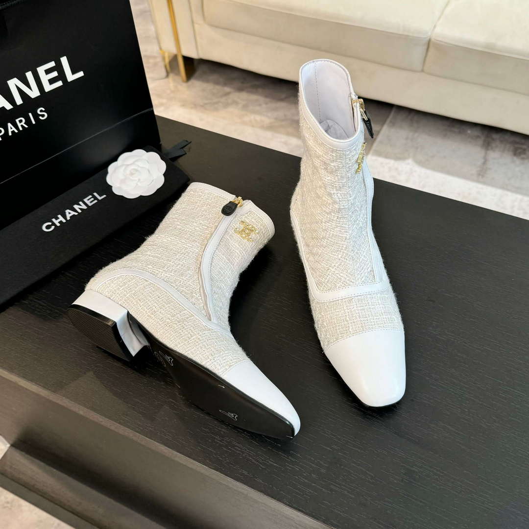 Chanel Women's Fashion Martin Boots C90293