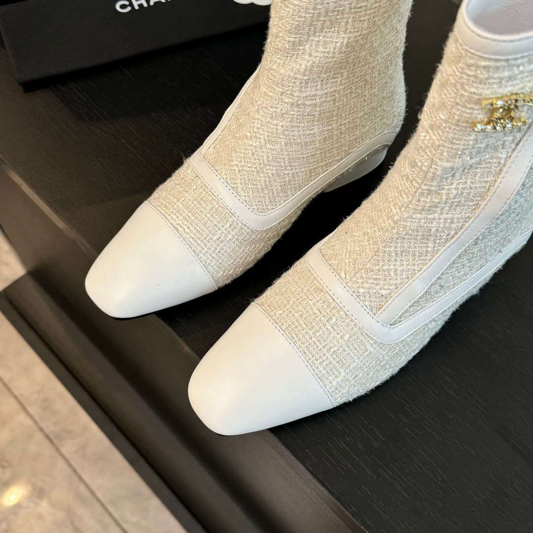 Chanel Women's Fashion Martin Boots C90293 - Euro 35=US 4 - View 5