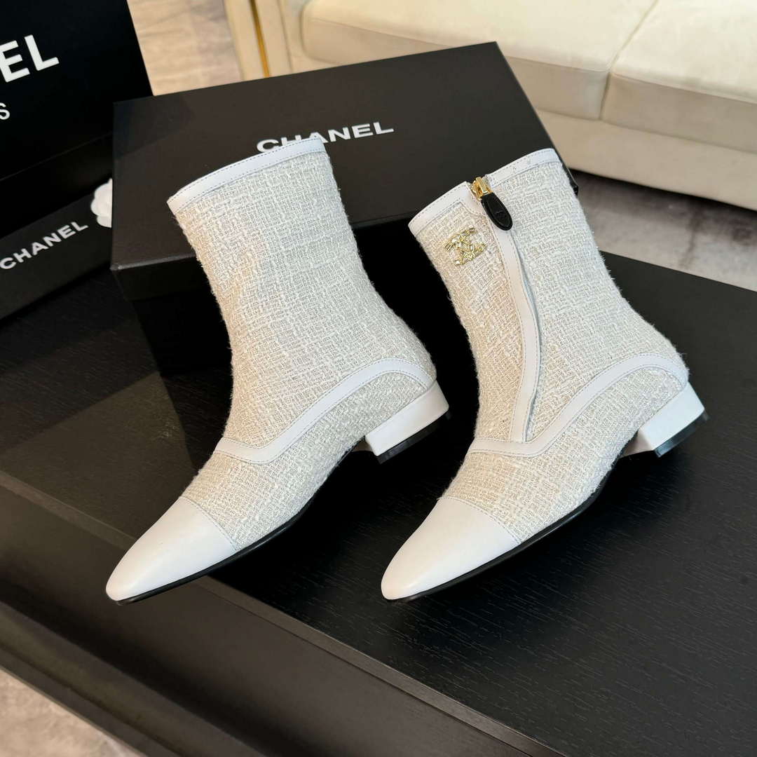 Chanel Women's Fashion Martin Boots C90293