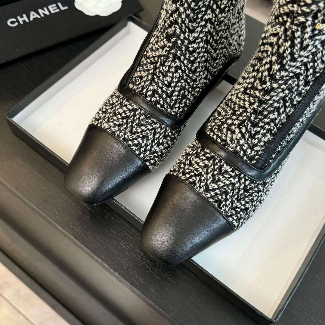 Chanel Women's Fashion Martin Boots C90294 - Euro 35=US 4 - View 6