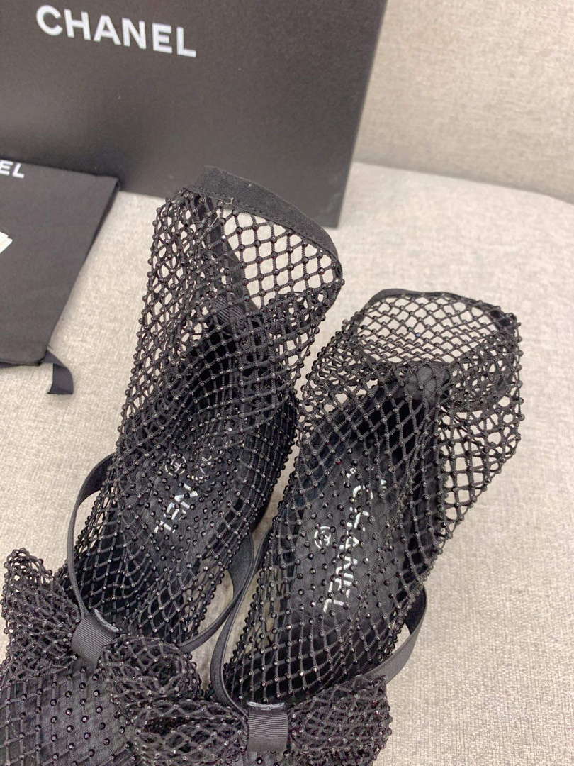Chanel Women's Fashion Mesh Socks Shoes C92314