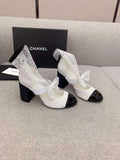 Chanel Women's Fashion Mesh Socks Shoes C92315