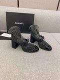 Chanel Women's Fashion Mesh Socks Shoes C92316