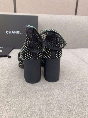 Chanel Women's Fashion Mesh Socks Shoes C92316 - US 4=Euro 35 - View 8