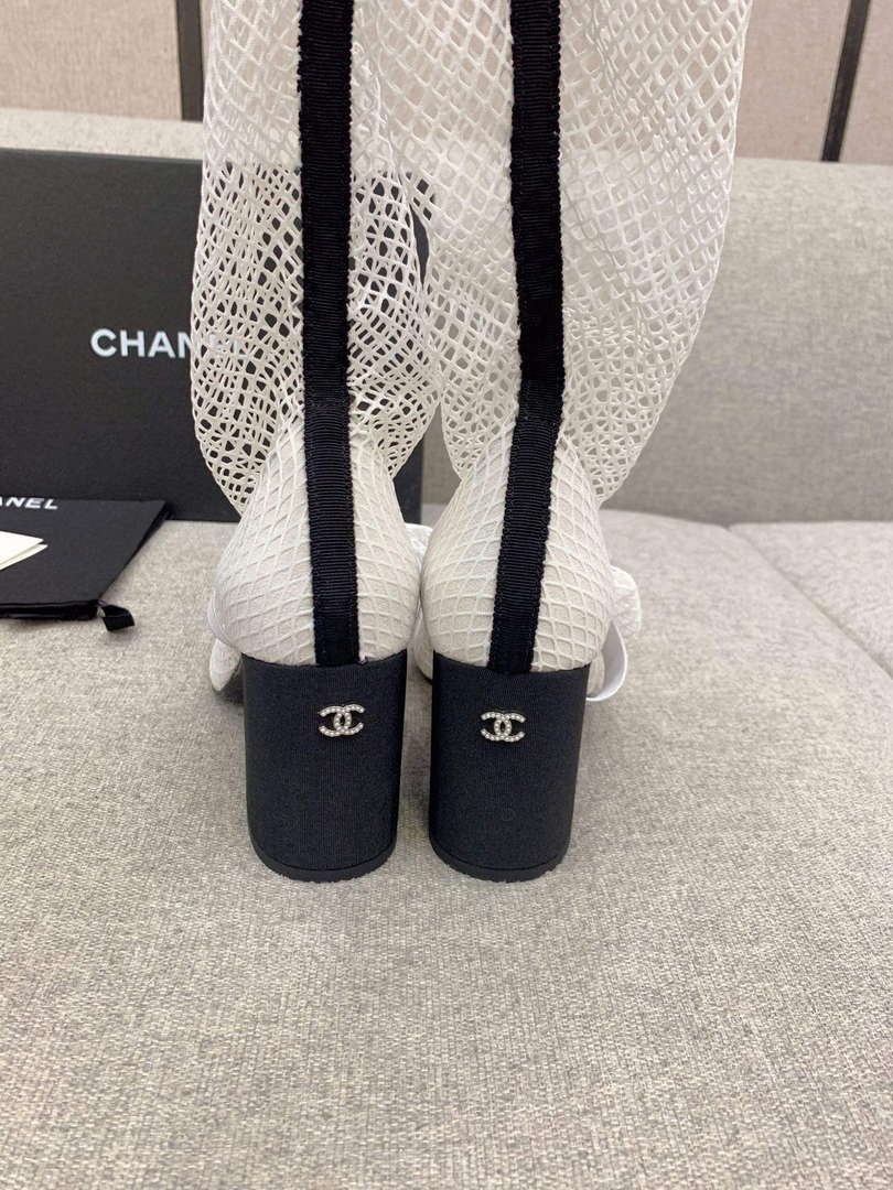 Chanel Women's Fashion Mesh Socks Shoes C92317
