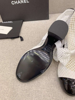 Chanel Women's Fashion Mesh Socks Shoes C92317 - US 4=Euro 35 - View 9