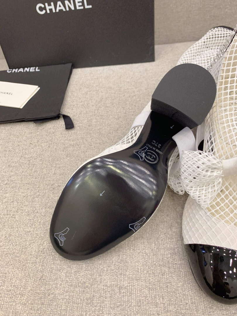 Chanel Women's Fashion Mesh Socks Shoes C92317