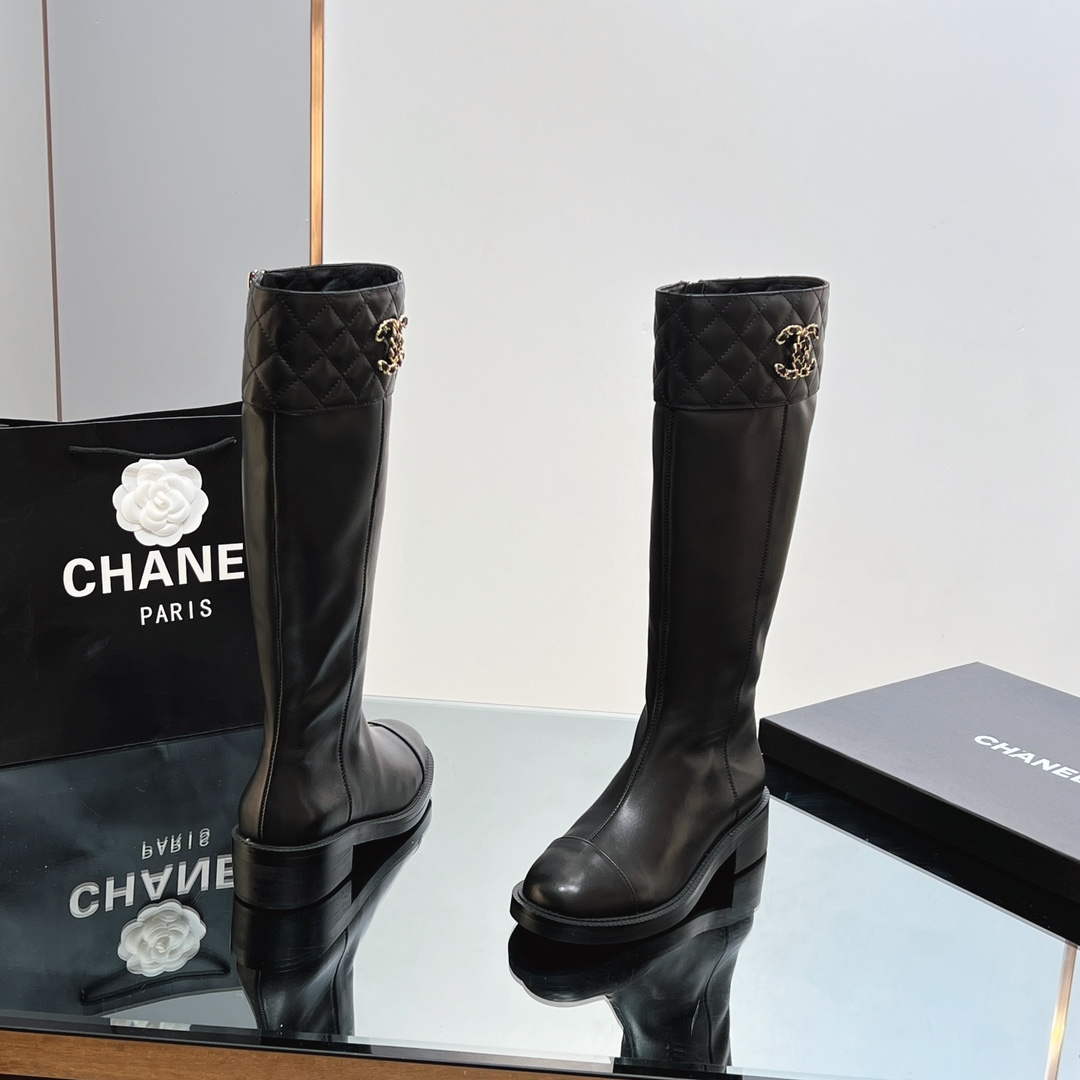 Chanel Women's Fashion Shoes High Boots C92400 - US 4=Euro 35 - View 3